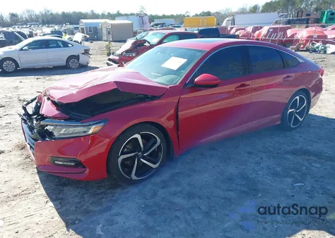 2018 Honda Accord Sport 2.0T z USA, uszkodzony, nr VIN 1HGCV2F39JA048461
